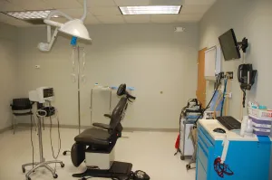 Operating room at Chattanooga Oral & Maxillofacial Surgery
